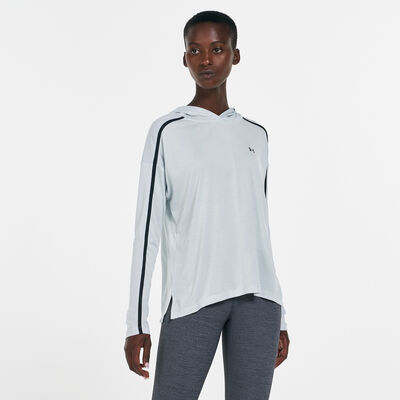 Under Armour Women's UA Tech Twist Graphic Hoodie Grey
