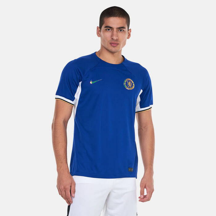 Nike Men's Chelsea 23/24 Home Replica Football Jersey Blue Nike Men's Chelsea 23/24 Home Replica Football Jersey Blue image number 0