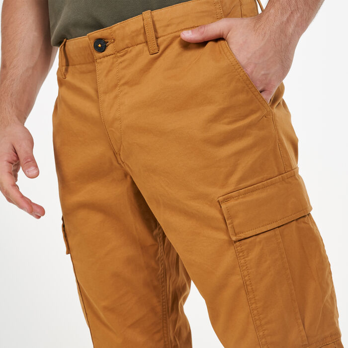 Timberland Men's Squam Lake Twill Straight Cargo Pants yellow Timberland Men's Squam Lake Twill Straight Cargo Pants yellow image number 3