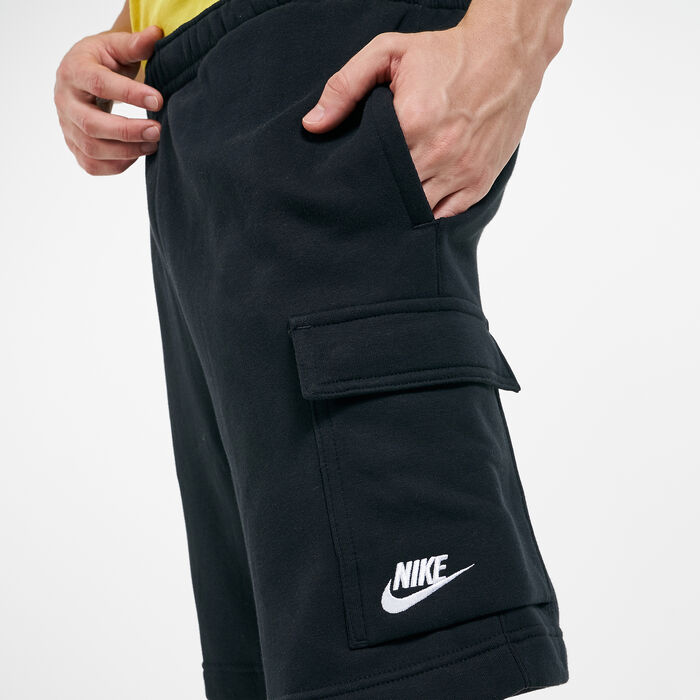 Nike Men's Sportswear Club Cargo Shorts Black image number 3