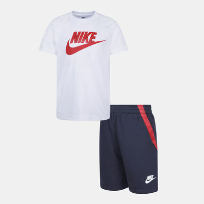 Nike Kids' Sportswear Tape Tricot Set Grey
