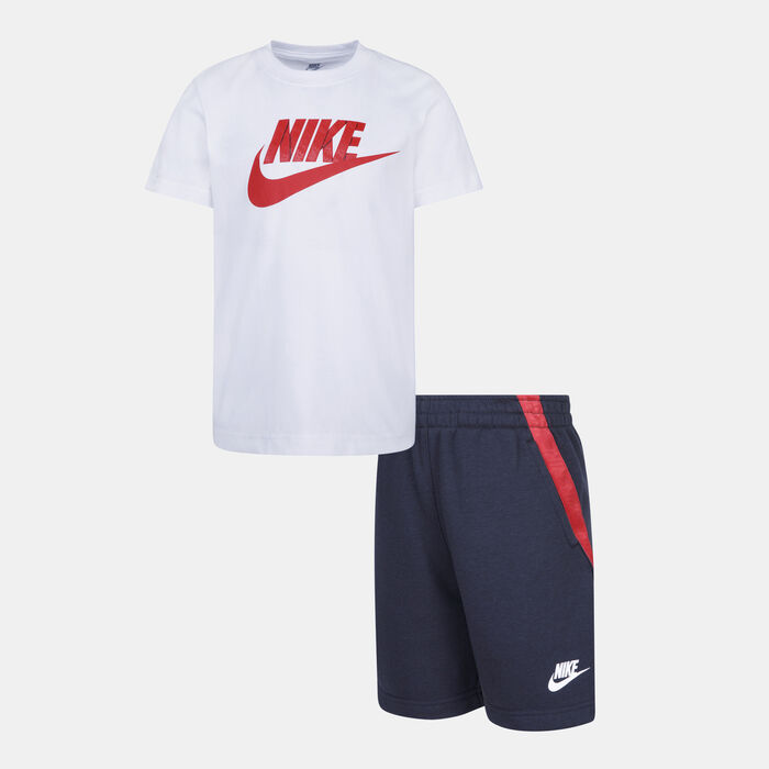 Nike Kids' Sportswear Tape Tricot Set Grey Nike Kids' Sportswear Tape Tricot Set Grey image number 0
