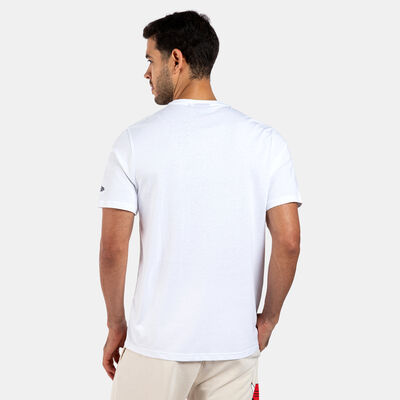 New Era Men's MLB New York Yankees Spray Stamp Graphic T-Shirt White