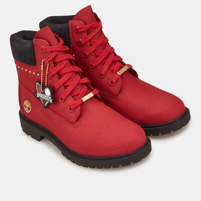 Timberland Women's 6-Inch Hert Cupsole Boot Red