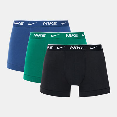 Nike Men's Trunk Briefs (3 Pack) Blue Nike Men's Trunk Briefs (3 Pack) Blue