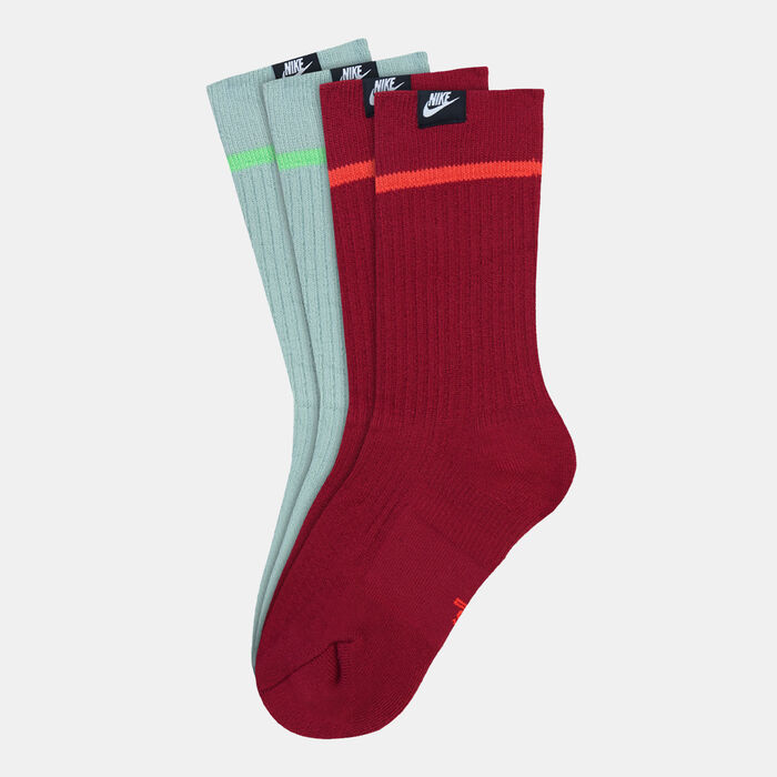 Nike SNKR Sox Crew Socks (2 Pack) Multi Nike SNKR Sox Crew Socks (2 Pack) Multi image number 0
