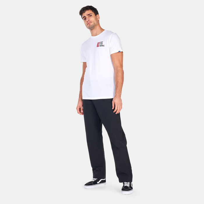 Vans Men's Authentic Chino Relaxed Tapered Pants Black image number 2