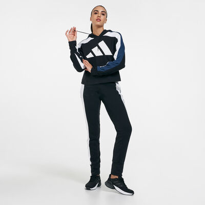 adidas Women's Sportswear Badge Of Sport Tracksuit Black