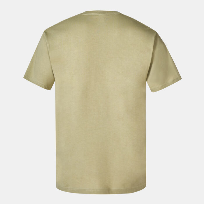 Vans Men's Left Chest Logo T-Shirt Green image number 1