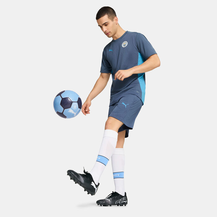PUMA Men's Manchester City Training Football Top Blue PUMA Men's Manchester City Training Football Top Blue image number 2
