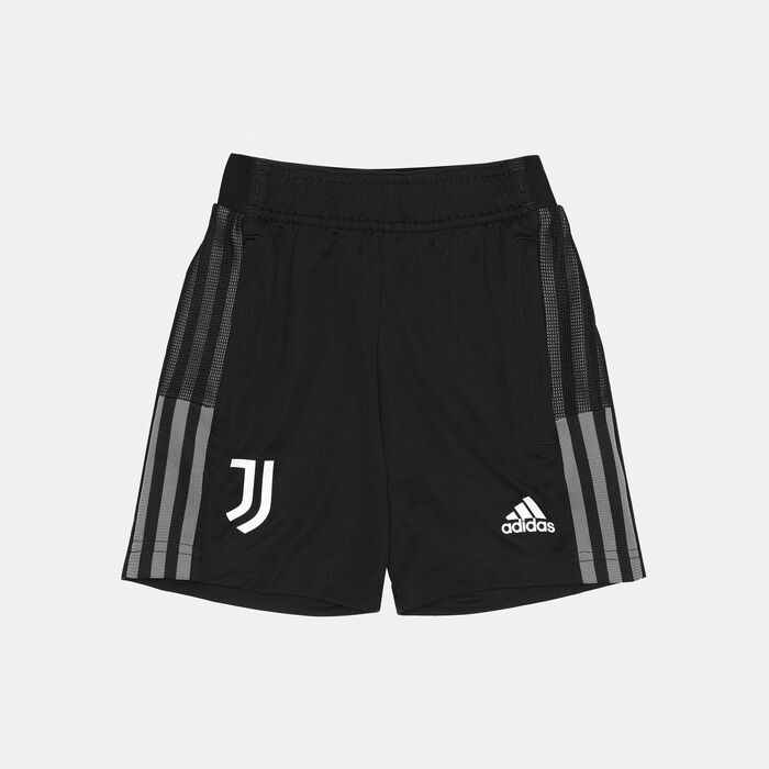 adidas Kids' Juventus Tiro Training Shorts Black adidas Kids' Juventus Tiro Training Shorts Black image number 0