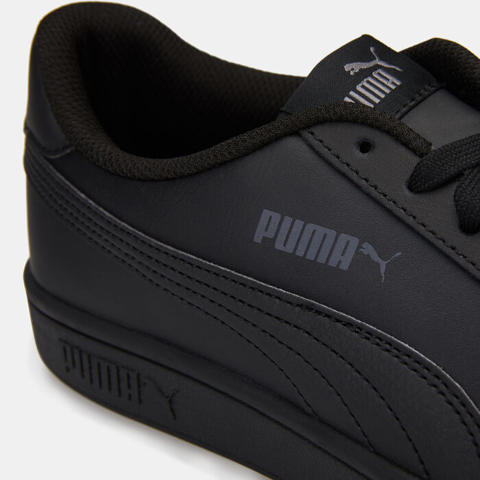 PUMA Men's Smash V2 Leather Shoe Black PUMA Men's Smash V2 Leather Shoe Black image number 4