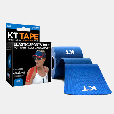 KT Tape Original 20 Pre-Cut Strips Blue