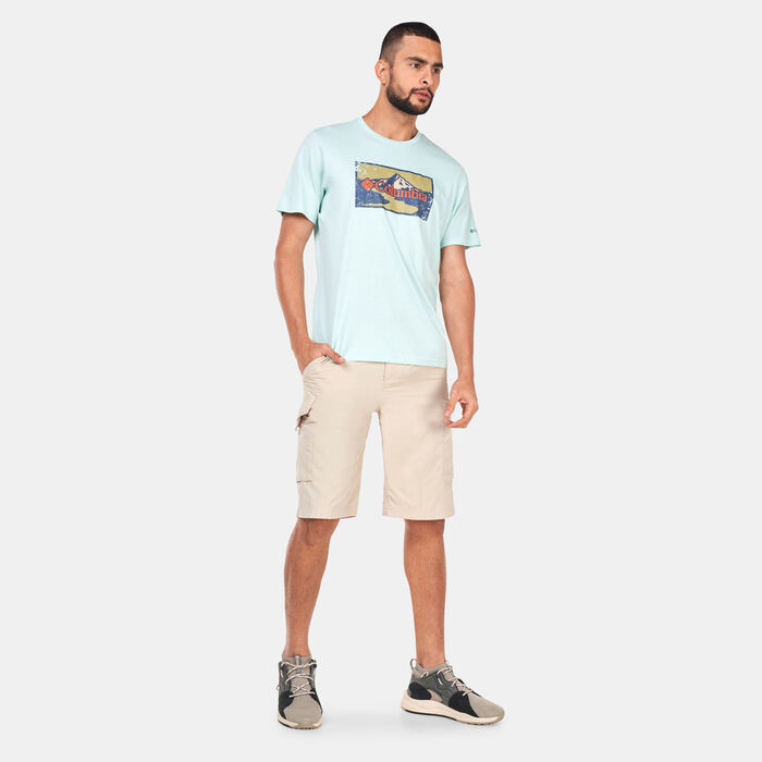 Columbia Men's Path Lake Graphic T-Shirt Green image number 2