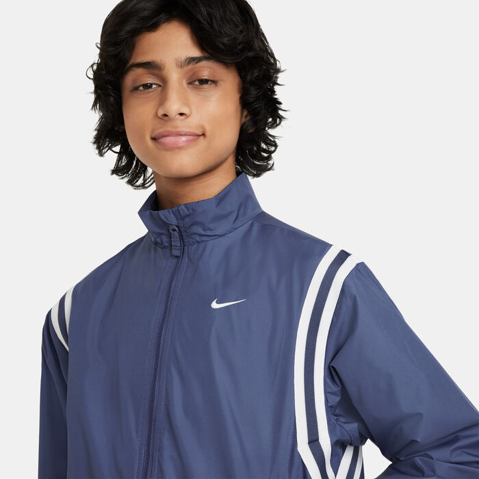 Nike Kids' Crossover Repel Basketball Jacket Blue Nike Kids' Crossover Repel Basketball Jacket Blue image number 2