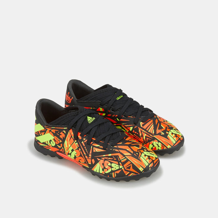 adidas Kids' Nemeziz Messi.3 Turf Ground Football Shoe Red adidas Kids' Nemeziz Messi.3 Turf Ground Football Shoe Red image number 2
