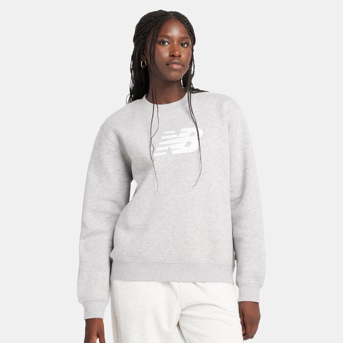 New Balance Women's Sport Logo Sweatshirt Pink New Balance Women's Sport Logo Sweatshirt Pink image number 0