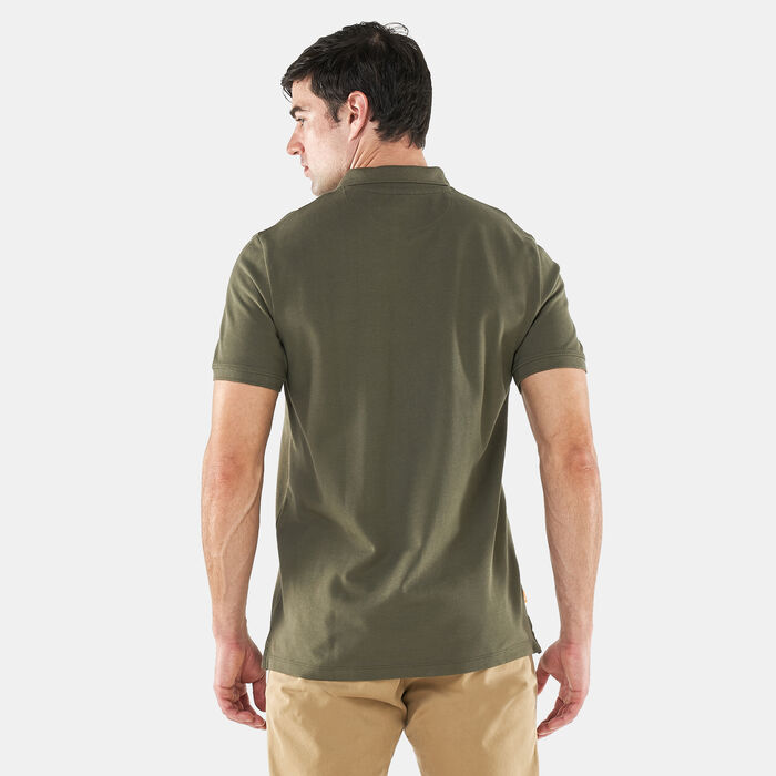 Timberland Men's Millers River Polo Shirt Green Timberland Men's Millers River Polo Shirt Green image number 1