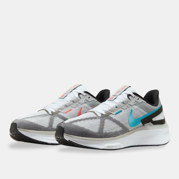 Nike Men's Structure 25 Road Running Shoes White image number 1