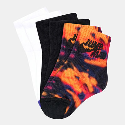 Jordan Kids' MVP Gripper Socks Box Set (3 Pack) (Baby And Toddler) Purple Jordan Kids' MVP Gripper Socks Box Set (3 Pack) (Baby And Toddler) Purple