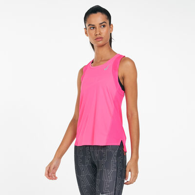 Nike Women's Dri-FIT Race Running Singlet Pink Nike Women's Dri-FIT Race Running Singlet Pink