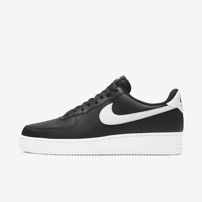 Nike Men's Air Force 1 '07 Shoes Black image number 0