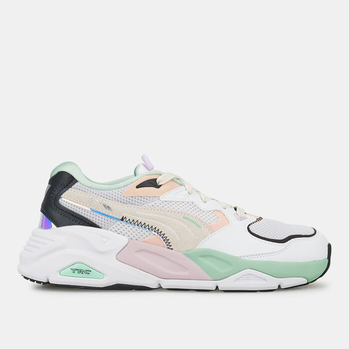 PUMA Women's TRC MIRA Dimensions Shoe White PUMA Women's TRC MIRA Dimensions Shoe White image number 0