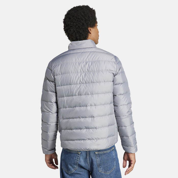 adidas Men's Essentials Light Down Jacket Grey adidas Men's Essentials Light Down Jacket Grey image number 1