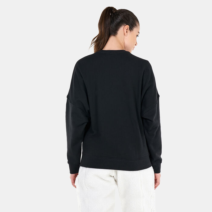 adidas Originals Women's Loose Disney Sweater Black adidas Originals Women's Loose Disney Sweater Black image number 1