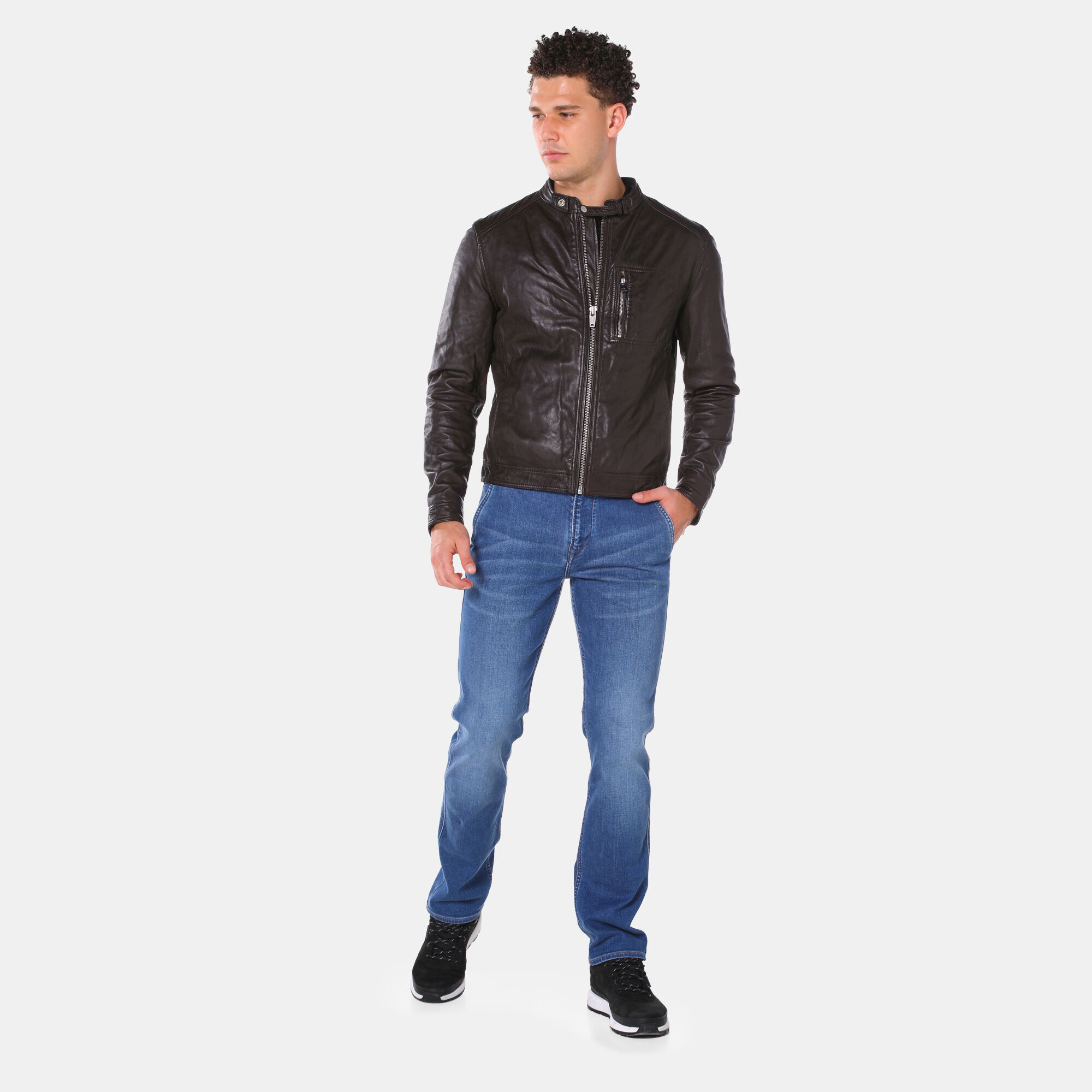 Timberland kinsman shop leather jacket