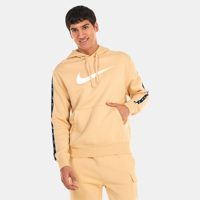 Nike Men's Sportswear Repeat Pullover Fleece Hoodie Beige Nike Men's Sportswear Repeat Pullover Fleece Hoodie Beige image number 0