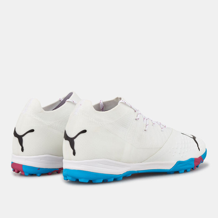 PUMA Men's FUTURE 3.3 Turf Ground Football Shoe White image number 2