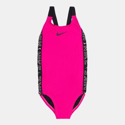 Nike Swim Kids' Fastback One-Piece Swimsuit Pink