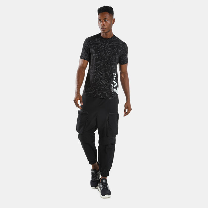 EA7 Emporio Armani Men's Train Visibility Graphic T-Shirt EA7 Emporio Armani Men's Train Visibility Graphic T-Shirt image number 2