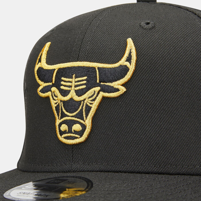 New Era Men's Metallic 9Fifty Chicago Bulls Trucker Cap Black New Era Men's Metallic 9Fifty Chicago Bulls Trucker Cap Black image number 2