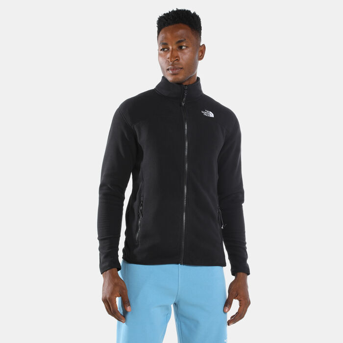 The North Face Men's 100 Glacier Jacket Black The North Face Men's 100 Glacier Jacket Black image number 0