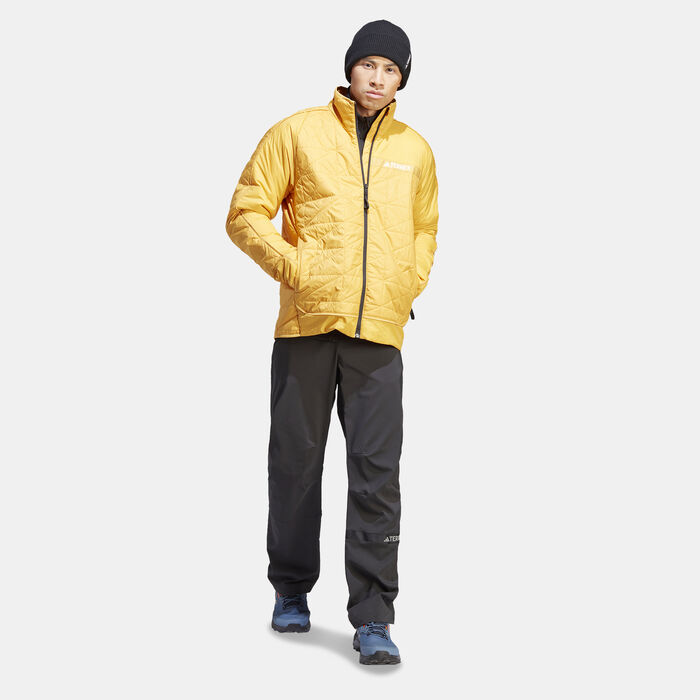 adidas Men's Terrex Multi Insulation Jacket yellow adidas Men's Terrex Multi Insulation Jacket yellow image number 2