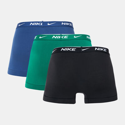 Nike Men's Trunk Briefs (3 Pack) Blue Nike Men's Trunk Briefs (3 Pack) Blue