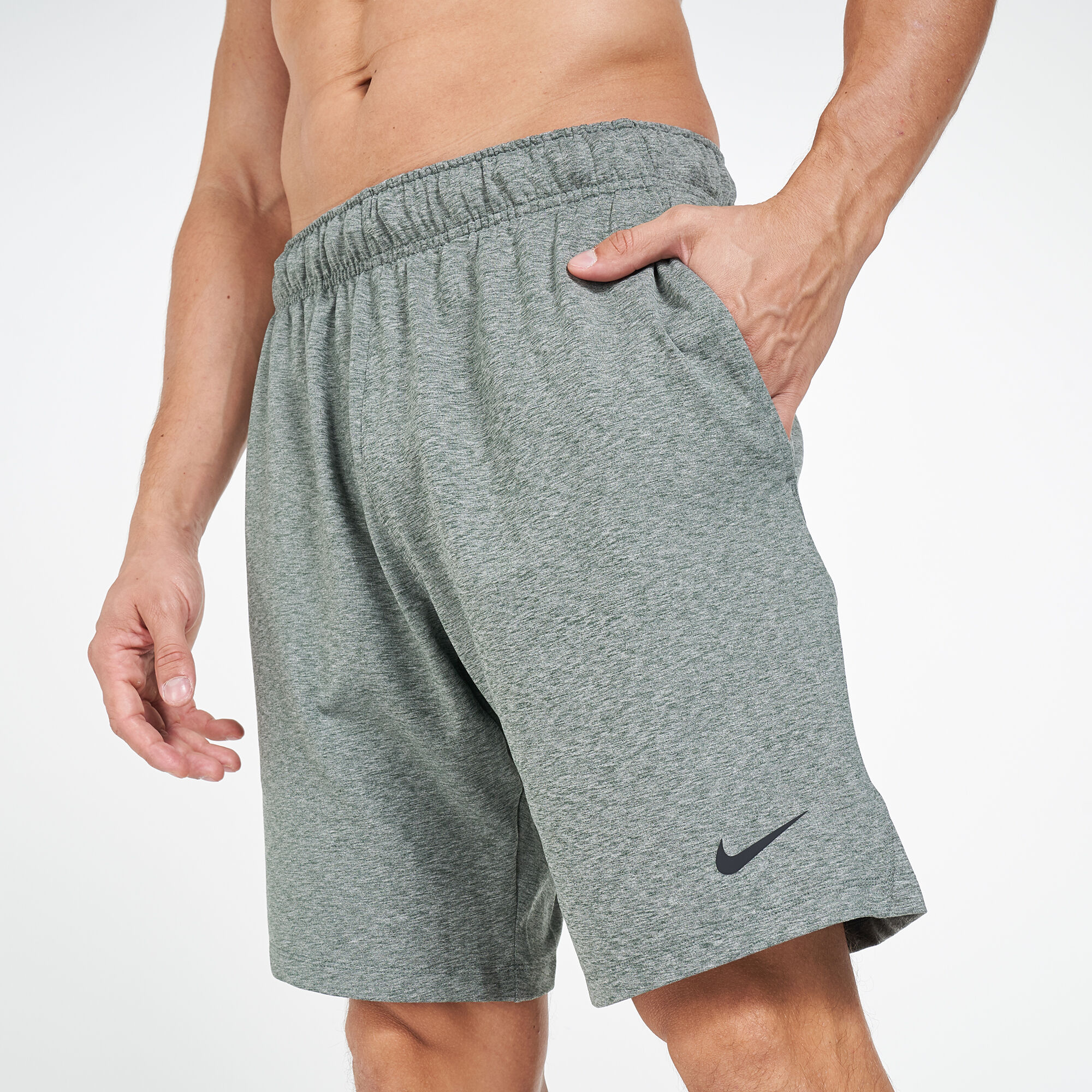 Buy Nike Men s Dri FIT Yoga Training Shorts Green in Qatar SSS