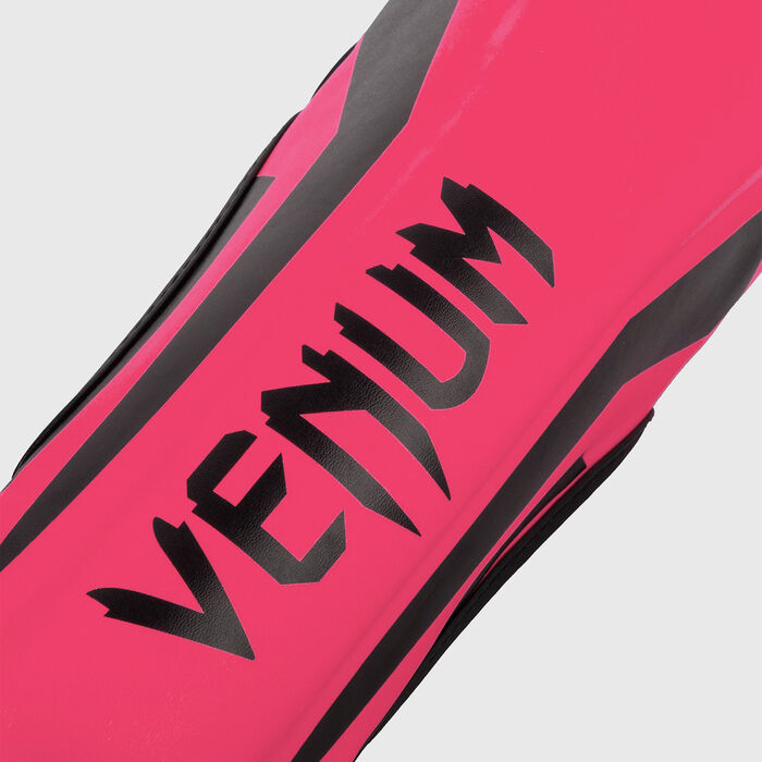 Venum Kids' Elite Shin Guards Pink image number 1