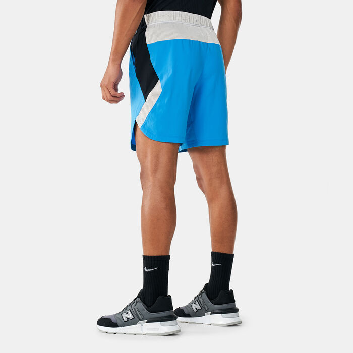 New Balance Men's R.W.T Woven Shorts Blue image number 1