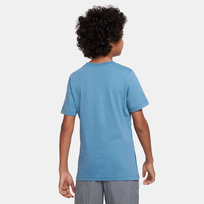 Nike Kids' Sportswear Hybrid T-Shirt Blue
