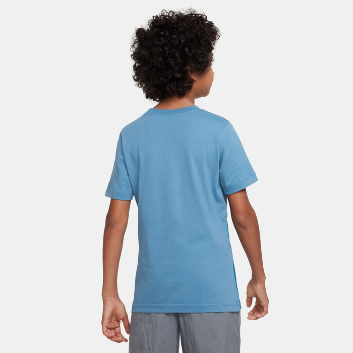 Nike Kids' Sportswear Hybrid T-Shirt Blue image number 1