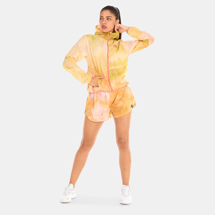 Nike Women's Repel Trail Running Jacket Peach Nike Women's Repel Trail Running Jacket Peach image number 2