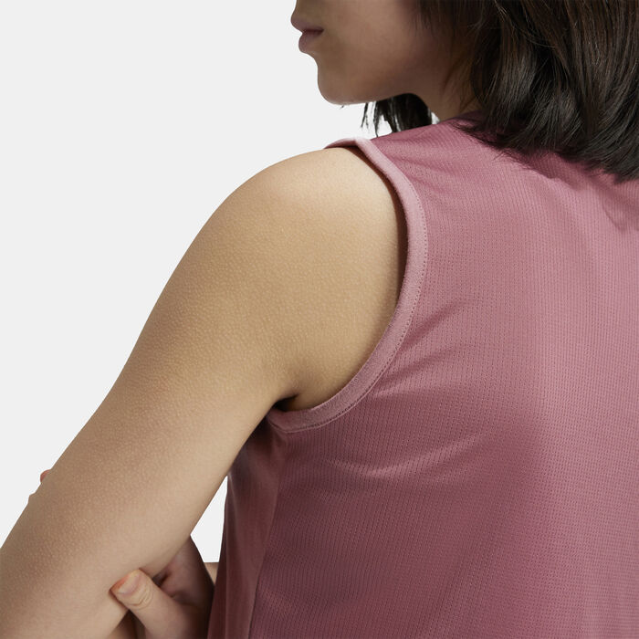 adidas Kids' Train Essentials Logo Training Tank Top Red adidas Kids' Train Essentials Logo Training Tank Top Red image number 3