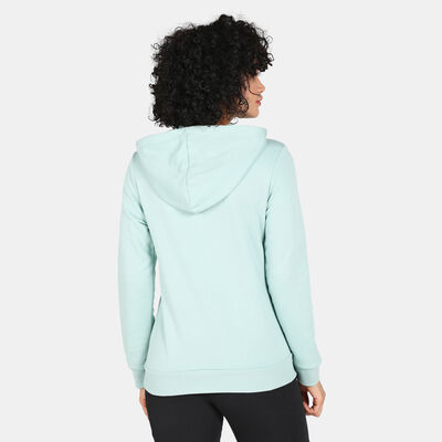 adidas Women's Essentials Logo Hoodie White adidas Women's Essentials Logo Hoodie White