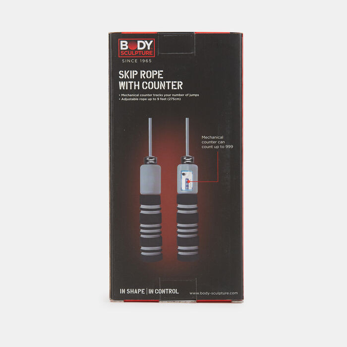 Body Sculpture 9-inch Skip Rope with Counter Multi Body Sculpture 9-inch Skip Rope with Counter Multi image number 1