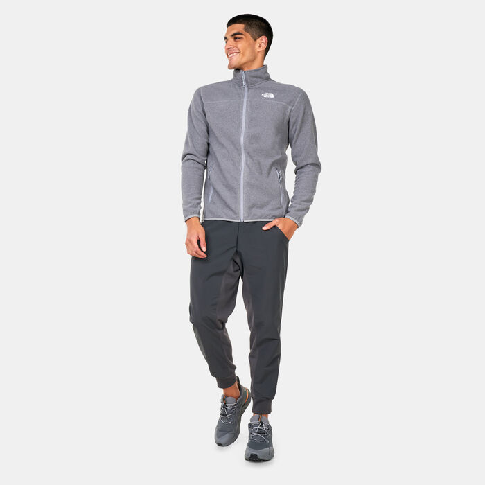 The North Face Men's 100 Glacier Hiking Jacket Grey The North Face Men's 100 Glacier Hiking Jacket Grey image number 2