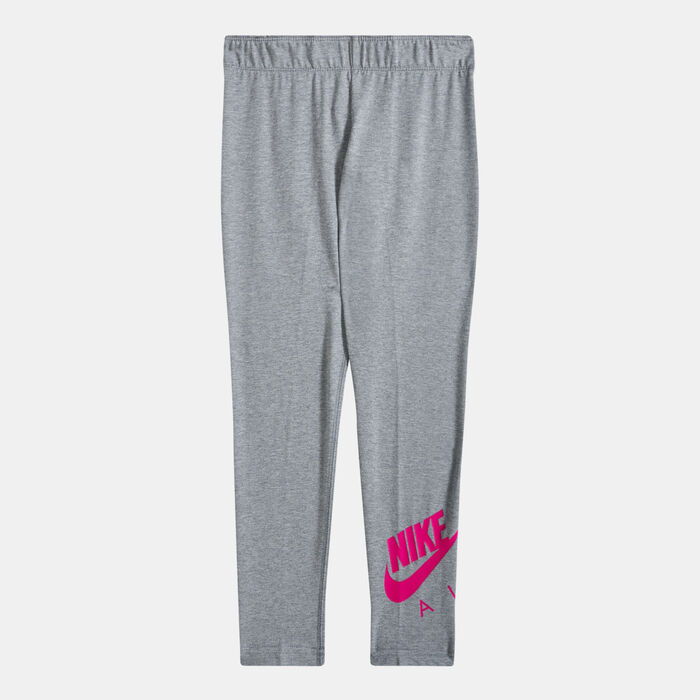 Nike Kids' Sportswear Air Favorites Leggings (Older Kids) Grey Nike Kids' Sportswear Air Favorites Leggings (Older Kids) Grey image number 0