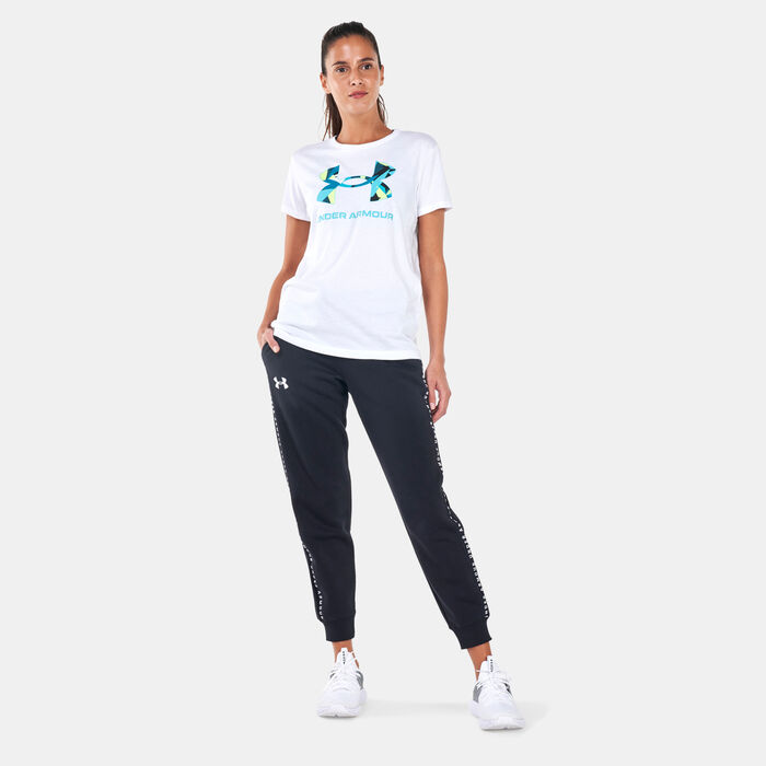 Under Armour Women's Sportstyle Graphic T-Shirt White Under Armour Women's Sportstyle Graphic T-Shirt White image number 2